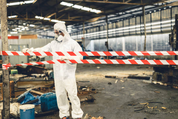 Professional Odor Removal technician working in Reading, OH